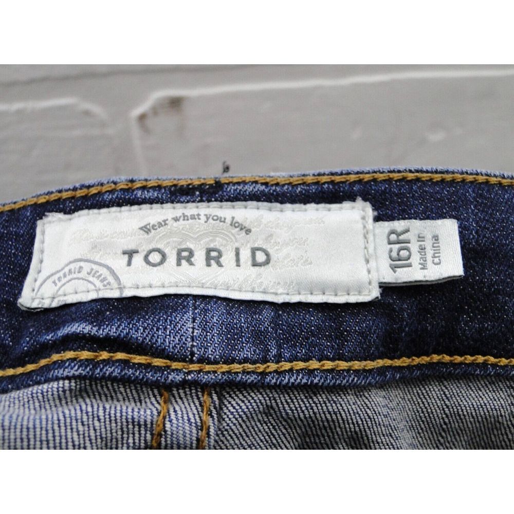 Torrid Wear what you‎ love Denim Size 16R  Women's Boot Cut Jeans - Picture 4 of 6